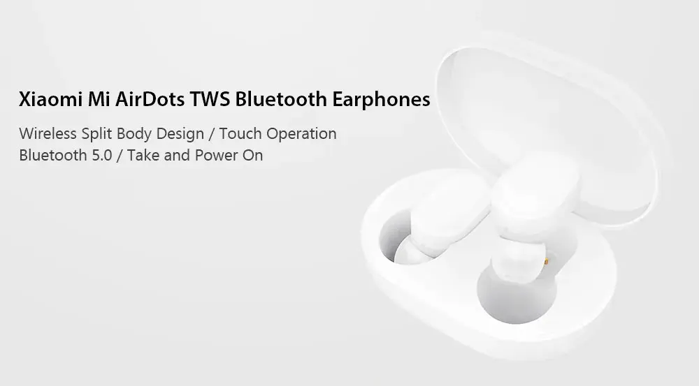 Xiaomi Bluetooth гарнитура AirDots Youth Edition дизайн Airdots(TWSEJ02LM