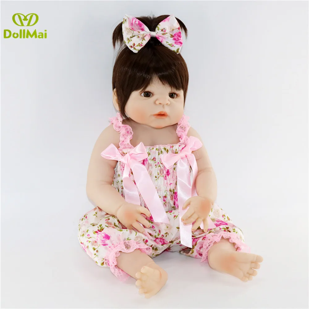22 &quotbebe reborn bonecas menina настоящая кукла для новорожденных девочек полностью
