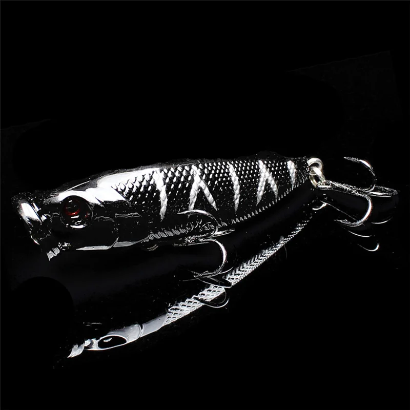 Yuewins 6 5 см 9 4g Popper Рыбная приманка 3D глаза блесны искуственные паллет жесткая