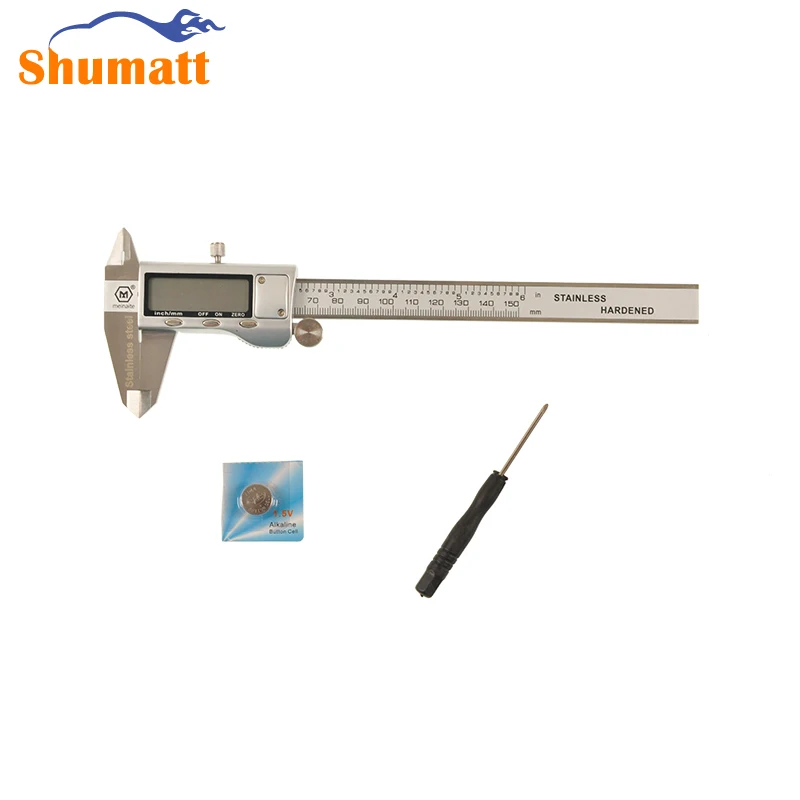 Цифровой Штангенциркуль с нониусом 0 01 150 мм|common rail|caliper verniercaliper digital |