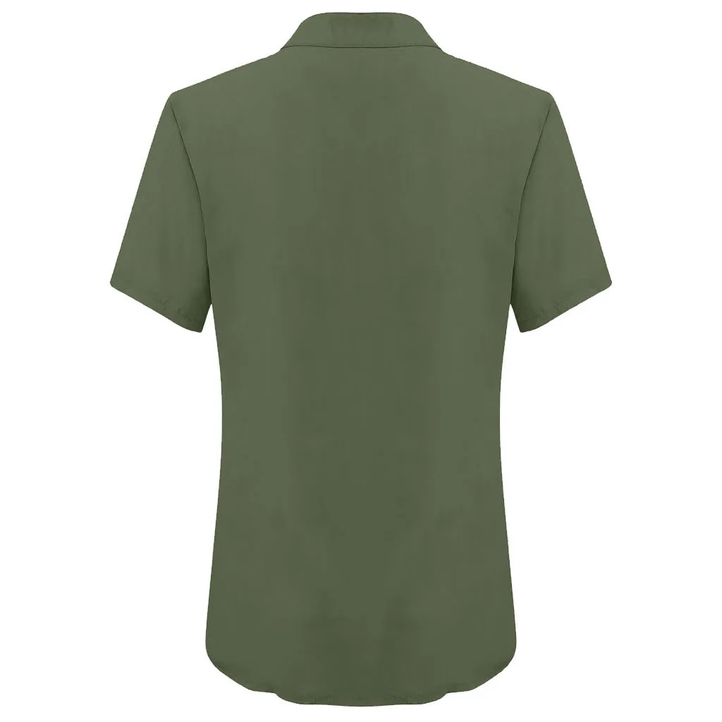 Женские шифоновые рубашки мода 2020 года женские летние повседневные топы размера