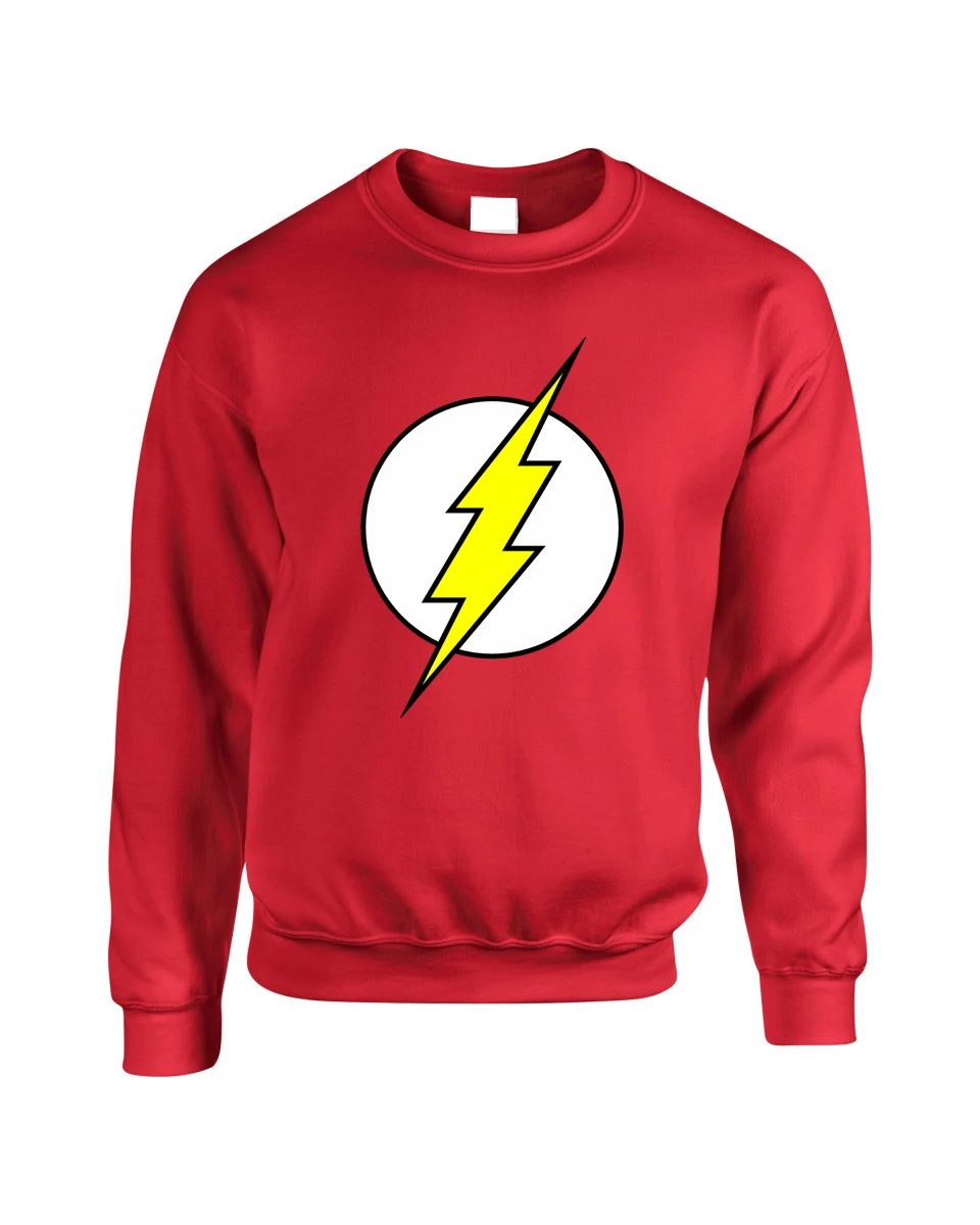 Толстовка с надписью The Flash Star Lab теория джика большого взрыва толстовка уличная
