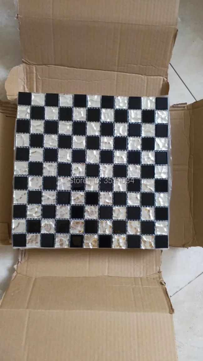 

glass mosaic wall tile 1box 11 pieces Glass Mosaic Tile 12 x 12" Sheet BackSplash/Shower/Art Mesh Mount