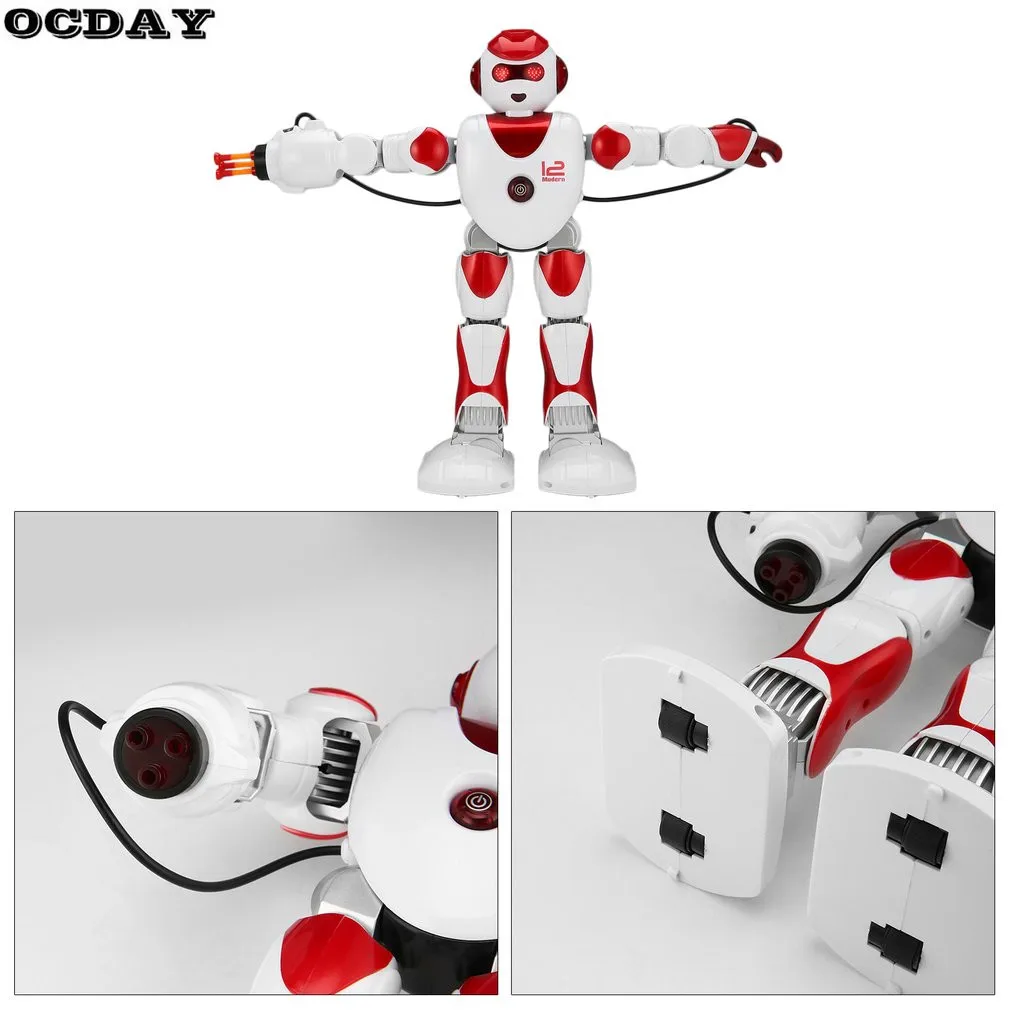 OCDAY K2 интеллектуальные Alpha RC робот Smart программирования гуманоид игрушки демо