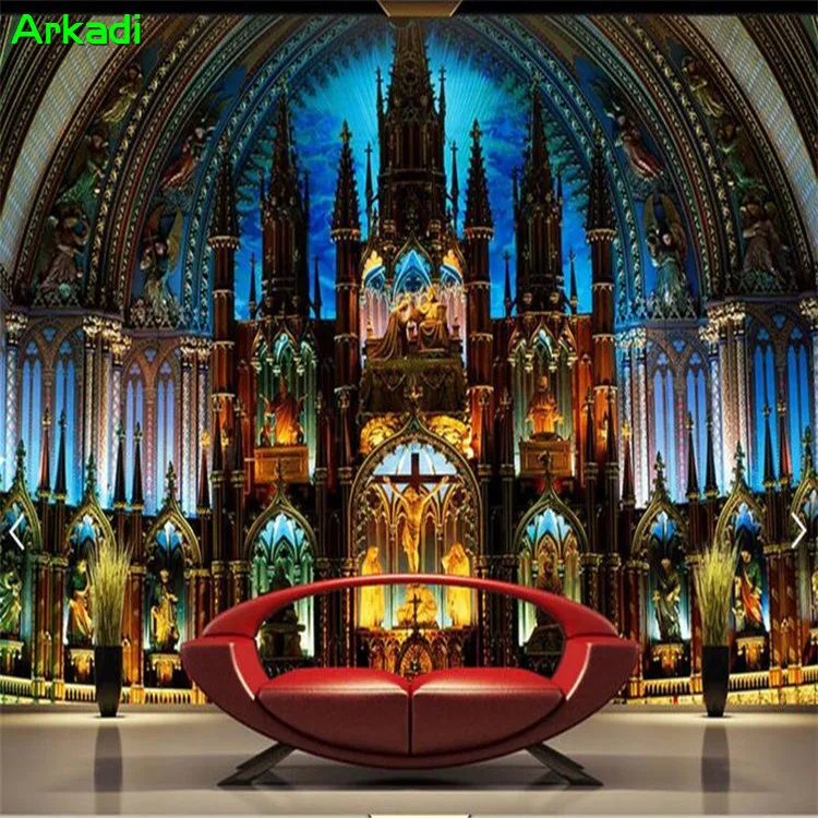 Европейский современный оригинальный фон в стиле интерьера 3D декоративный для