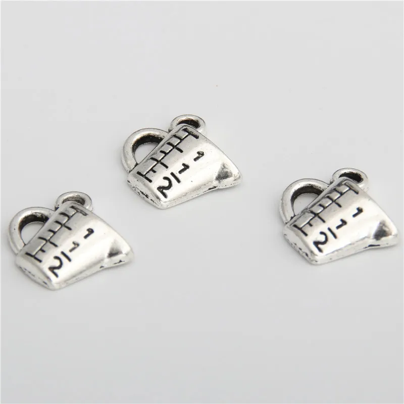 20 шт. серебряного цвета подвески для готовки шеф повара европейского браслета