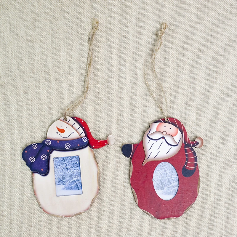 2 вида стилей современный простой стиль Рождество Санта Клаус снеговик форма