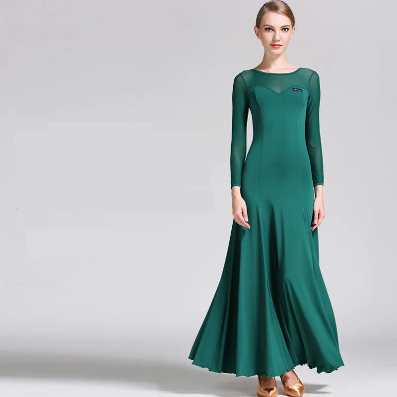 Женское платье для бальных танцев красное вальса с бахромой танцевальное