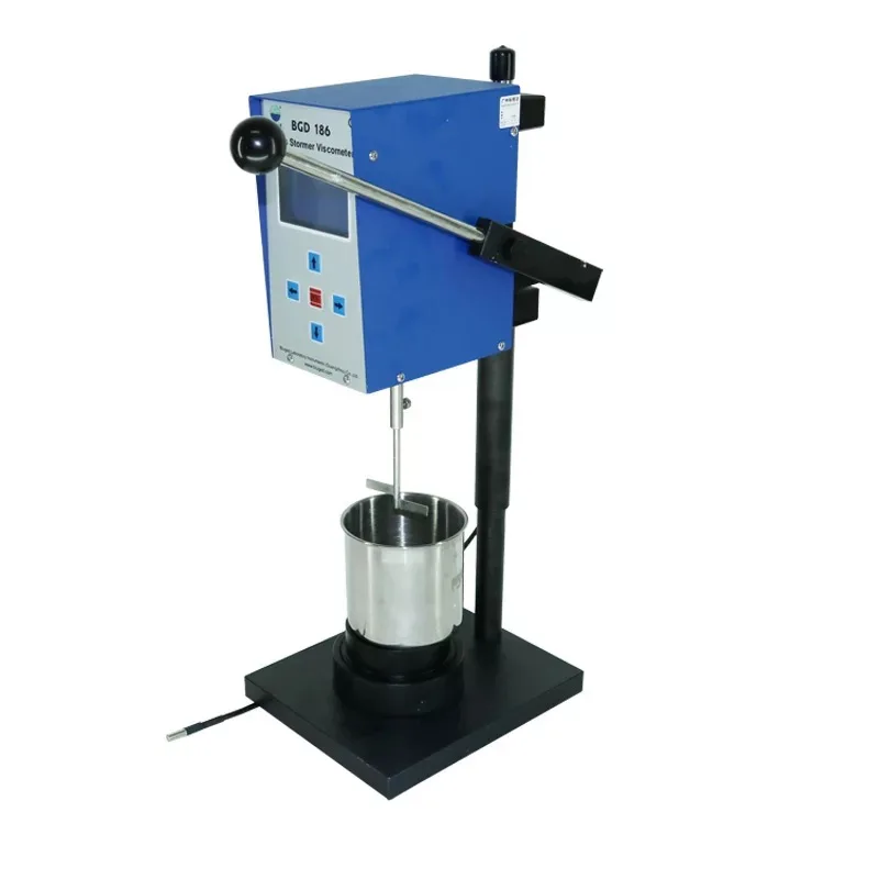 Лабораторный Stormer Viscometer умный цифровой дисплей Krebs BGD186 для чернильной краски KU -