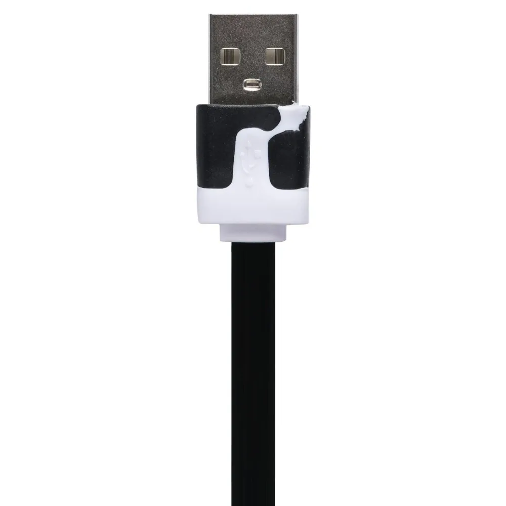 Плоский Micro USB кабель для зарядки и передачи данных 1 м|Кабели мобильных телефонов|