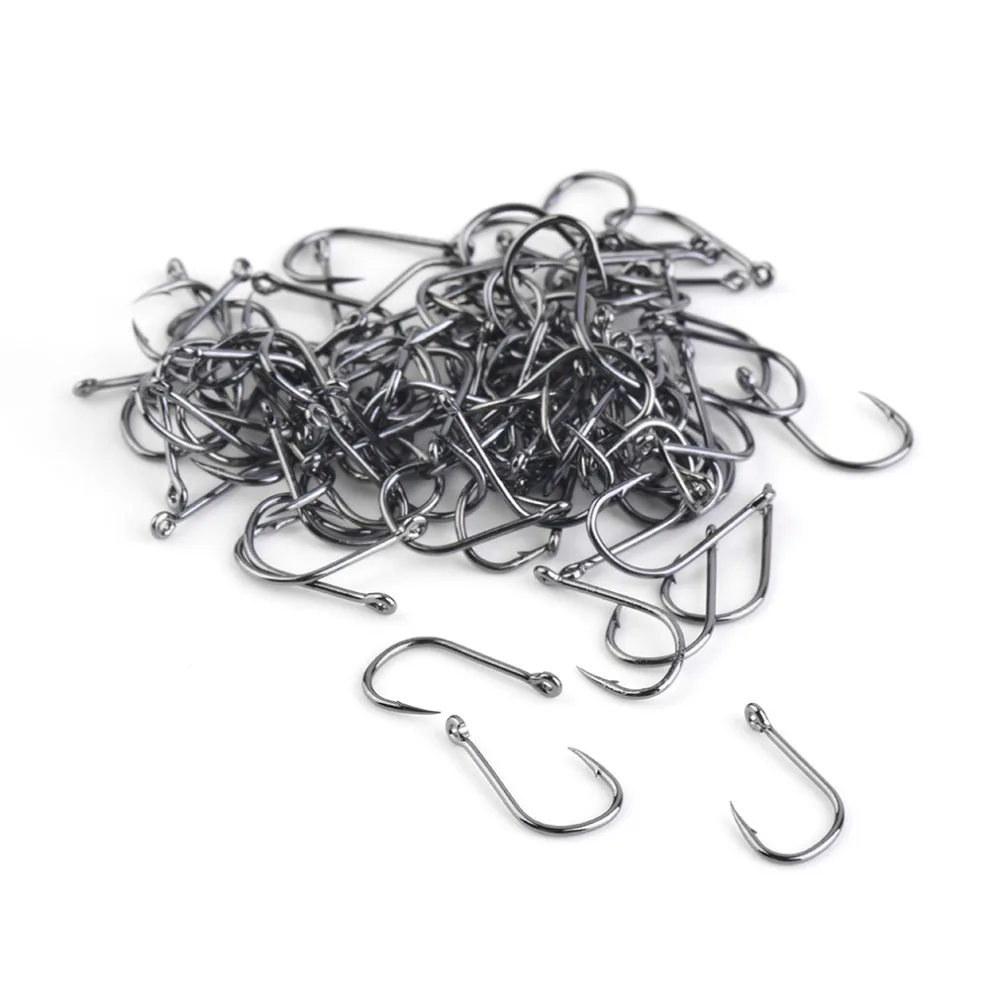 LEO 2018 100 шт. рыболовный крючок рыболовная приманка снасть с пластиковой коробкой