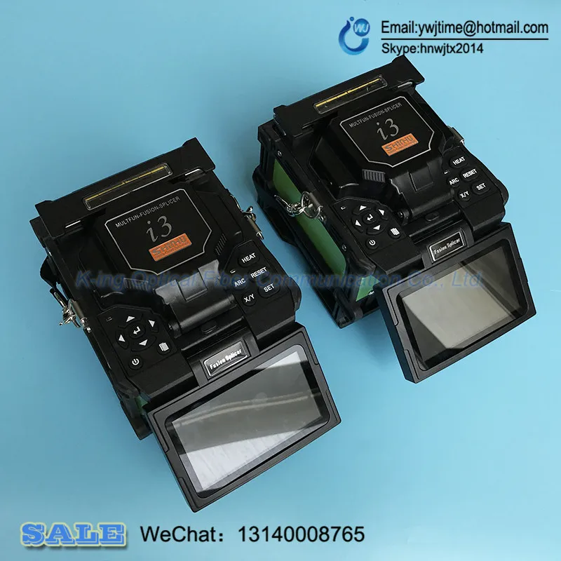 Очень стабильная машина 6 двигатель сведение по сердцевине волокна FTTH сварочный