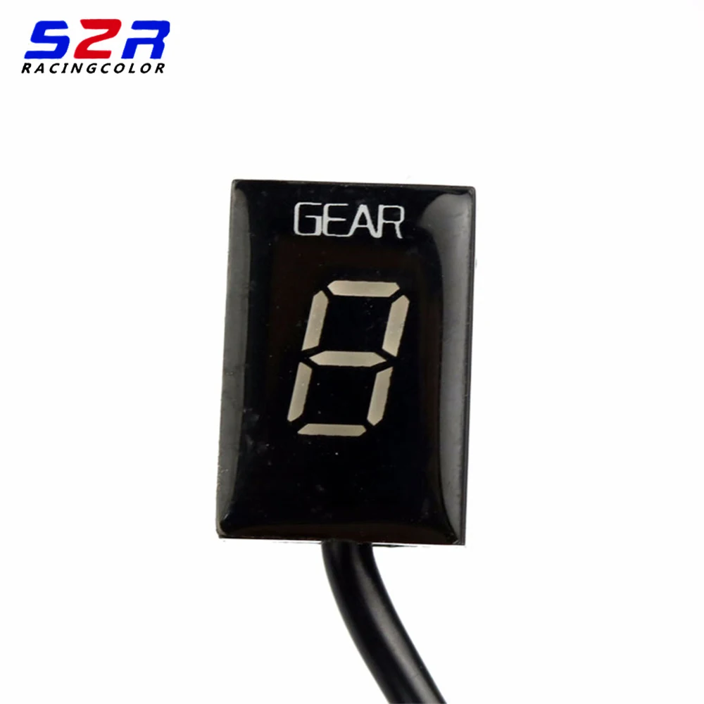 Мотоцикл Ecu Plug Mount Digital gear display модифицированный Универсальный датчик передач дисплей светодиодный цифровой дисплей для Harley Davies