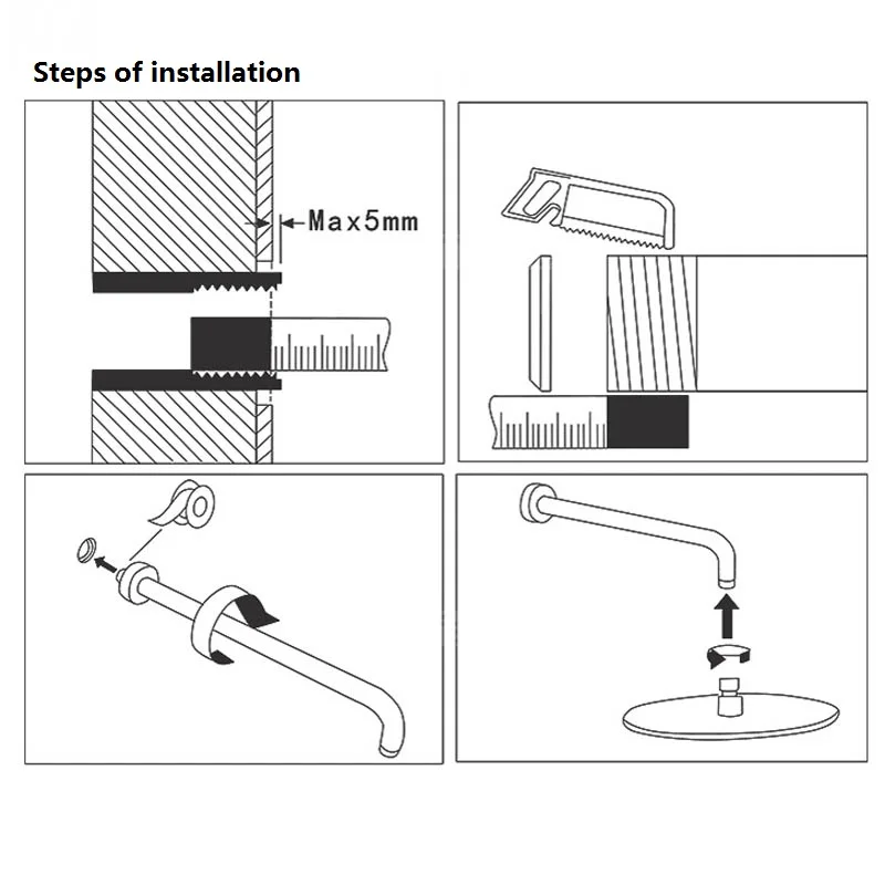 Современные душевые лейки дождевая Лейка для душа фоторазъем твердый медный