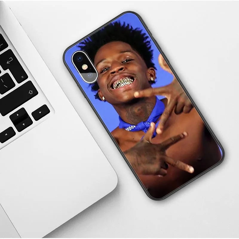 TPU Broke Again Youngboy Quando Rondo хип-хоп музыкальный Мягкий силиконовый чехол для телефона для iphone 11Pro Max 5 SE 6 6s 7 8 plus X XR XS MAX - Цвет: TPU