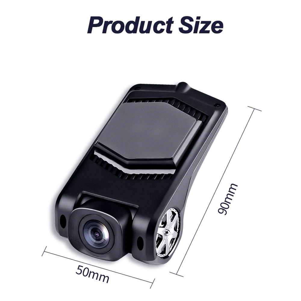 WHEXUNE Оригинальный мини USB Автомобильный видеорегистратор камера Full HD 1080P ADAS Авто