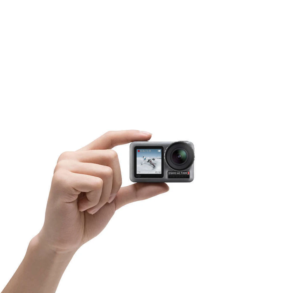 DJI Osmo Action Ultra HD 4K Спортивная Подводная камера RockSteady стабилизация двойные экраны