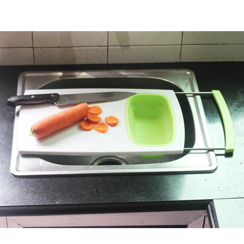 Ветрозащитная многофункциональная разделочная доска утолщенная пластиковая