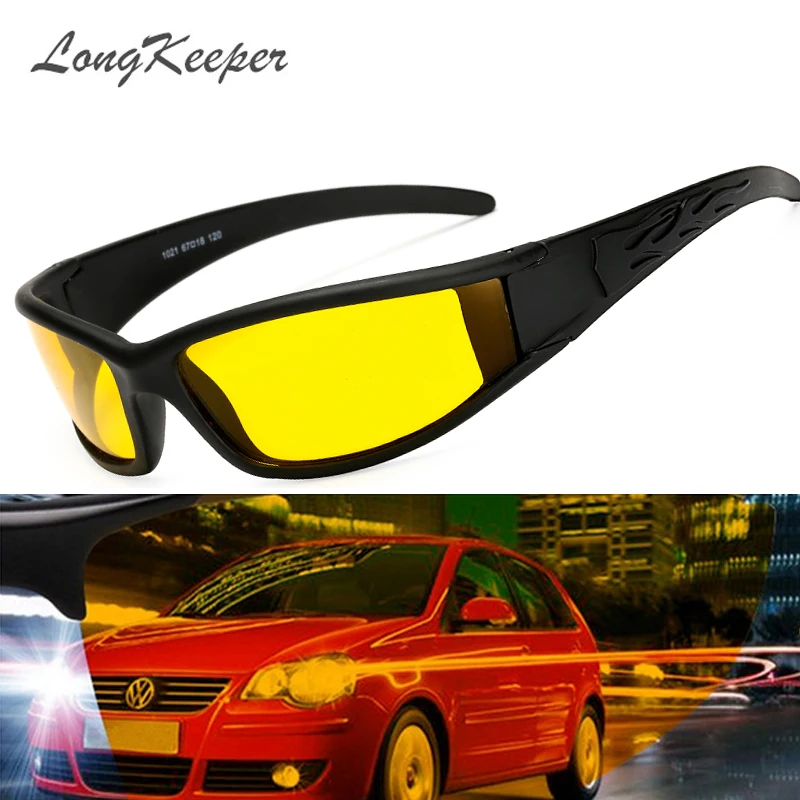 

Очки для водителей LongKeeper, антибликовые поляризационные солнцезащитные очки для ночного видения, для вождения