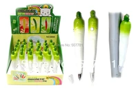 free shipping new promotional magnetism fruits and vegetables pens personality pen radish pen 30pcs lot
