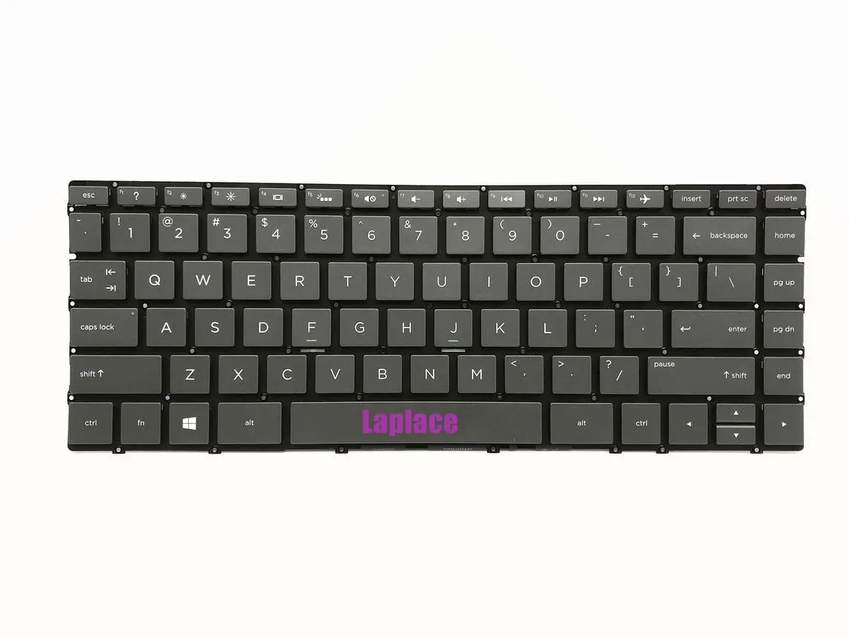 Новая американская коричневая клавиатура с подсветкой для HP Spectre x360 13 w013dx