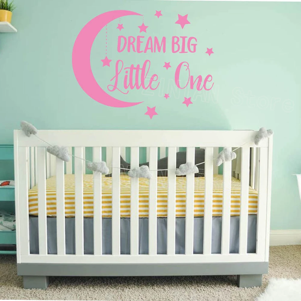 Съемная Настенная Наклейка с изображением луны и звезд|Наклейки на стену| |