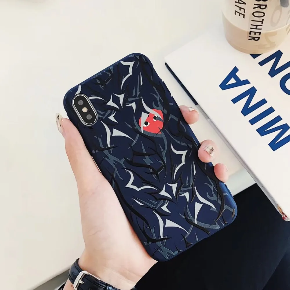 Чехол для телефона iphone XS MAX силиконовый чехол Jing Thorn Heart Eye XR X S | Мобильные телефоны