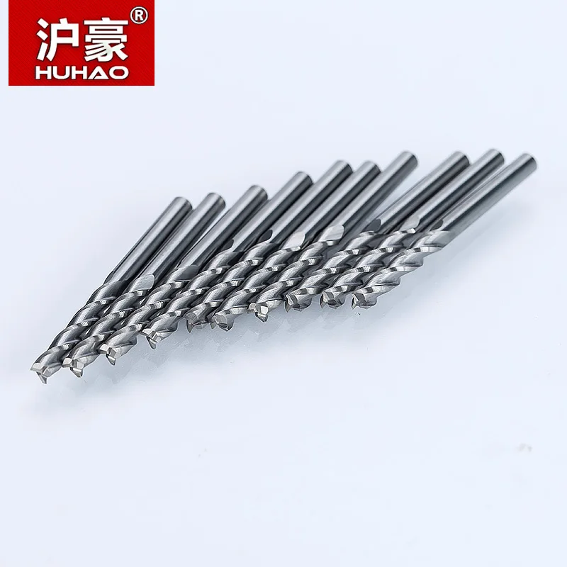 Фото HUHAO 5pc/lo 3.175mm 3 Flute Spiral Cutter Router Bits For Wood CNC End Mill Carbide Milling Tugster Steel Инструменты HUHAO 5pc/lo 3.175mm 3 Flute Spiral Cutter Router Bits For Wood CNC End Mill Carbide Milling Tugster Steel Инструменты