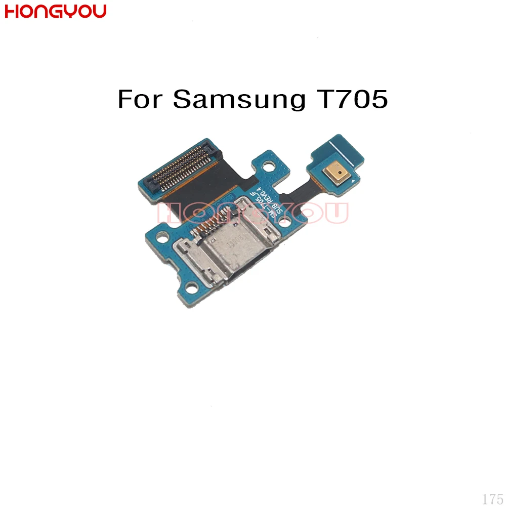 10 шт./лот для Samsung Galaxy Tab S 10. 0 T705 SM USB коннектор док станции гибкий кабель разъем