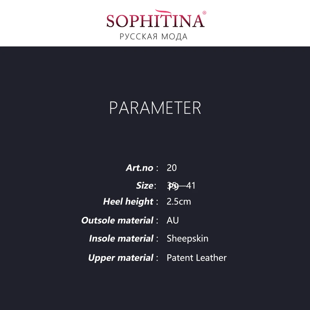SOPHITINA 2019 Осень Повседневная модная обувь на плоской подошве круглый носок