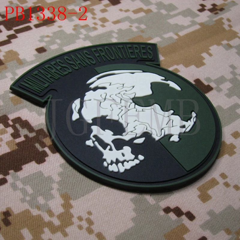 MGS Miltanires Sans Frontieres 3D ПВХ патч