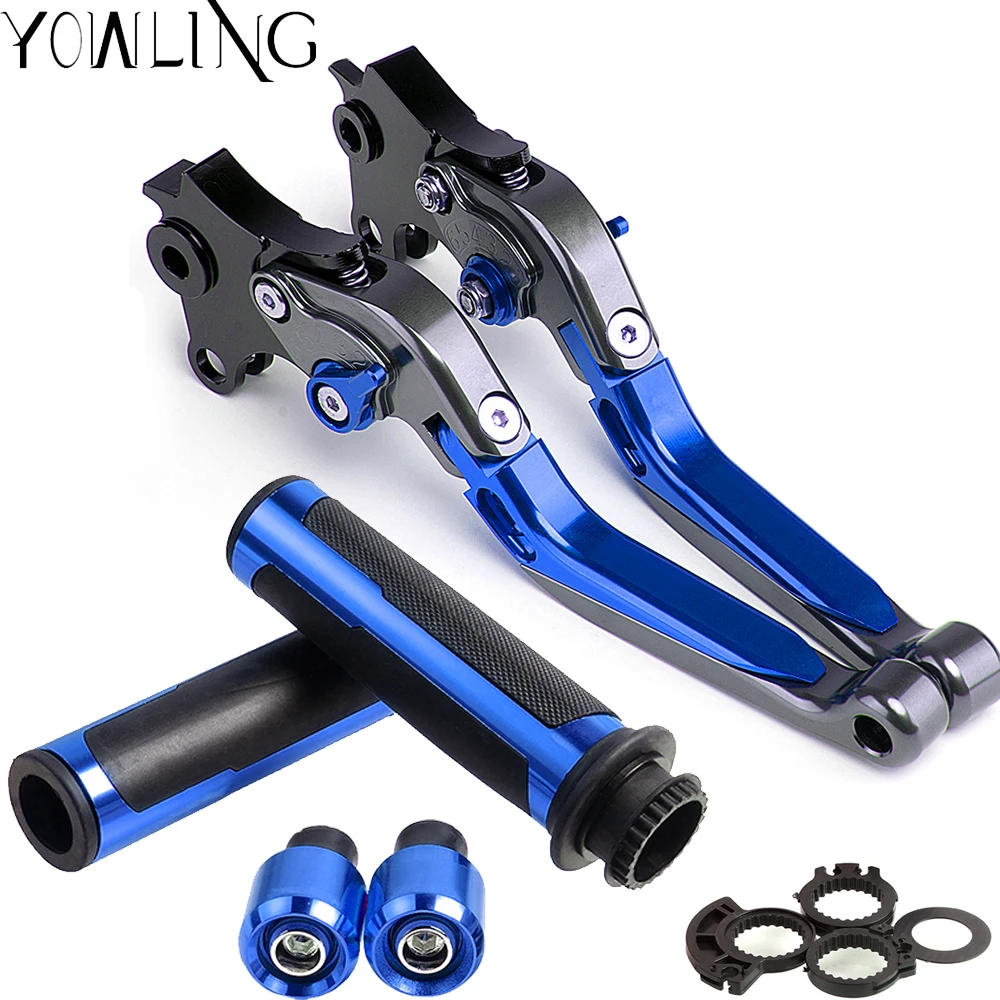 

For YAMAHA FZ6R 2009 2010 2011 2012 2013 2014 2015 2016 2017 Motorcycle Brake Clutch Levers Handbrake Handlebar Hand Grips Set