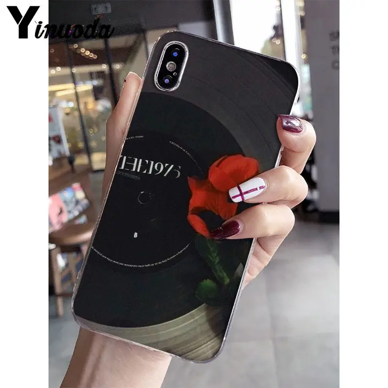 Прозрачный мягкий чехол для телефона Yinuoda с изображением песен 1975 iPhone 8 7 6 6S Plus 5 5S SE