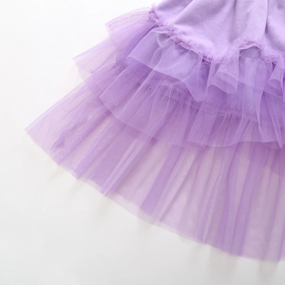 Новинка 2019 детская одежда для девочек милая газовая Короткая юбка летняя