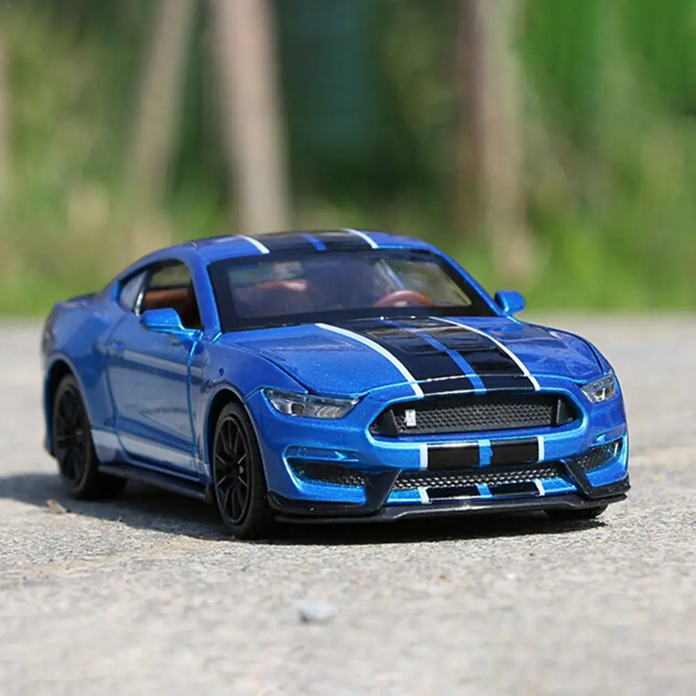 Mustang GT500 модель автомобиля из 1:32 сплава звук и светильник обратно к мощности модели автомобилей Детские игрушки Подарки Игрушки для детей