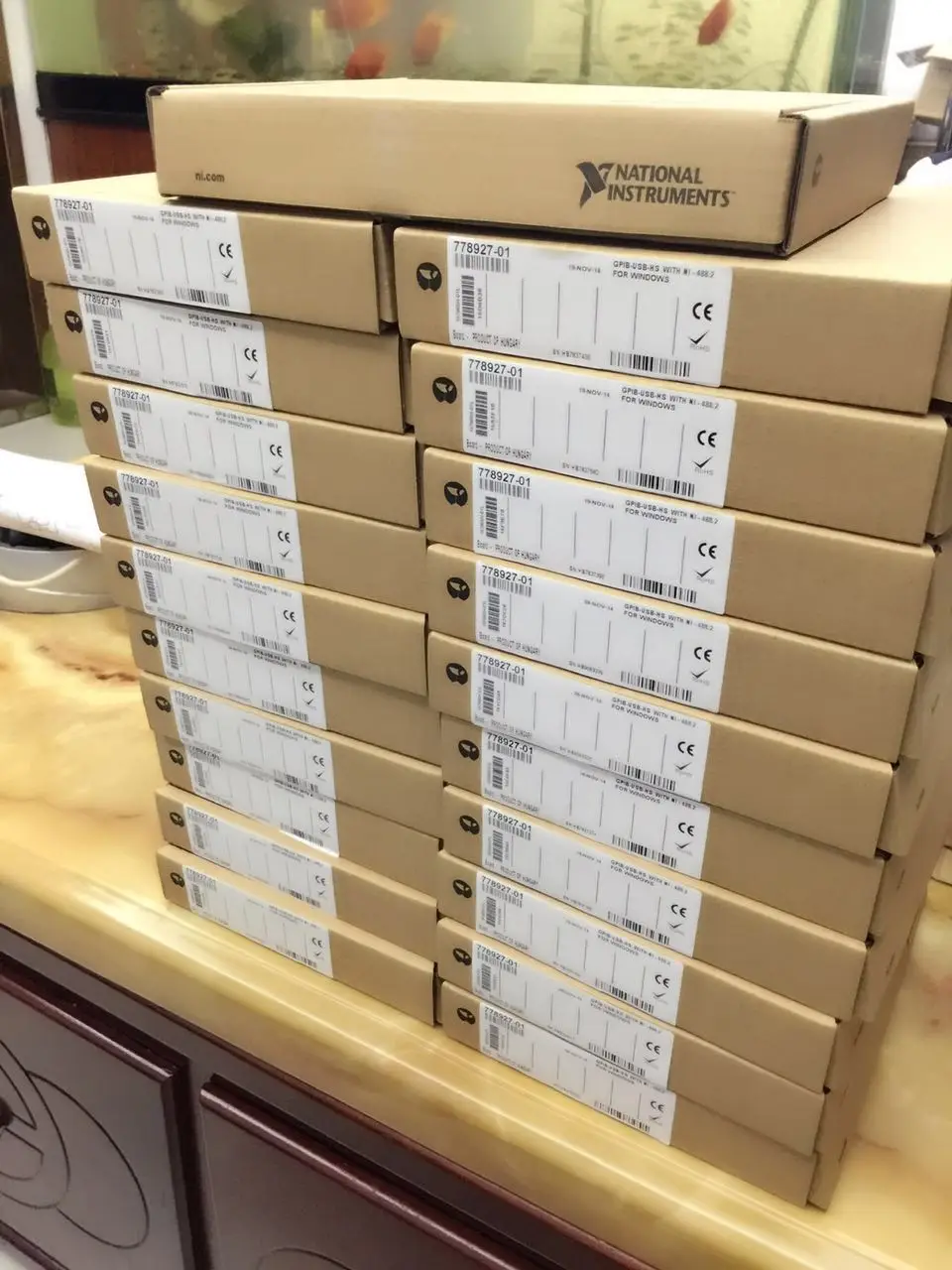 Национальный инструмент NI GPIB USB HS интерфейс 778927 01 IEEE 488 новый|Детали и аксессуары