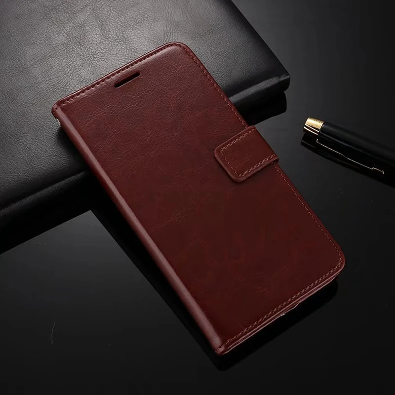Кожаный чехол кошелек для One Plus 6 Оригинальный Роскошный OnePlus держатель карт с