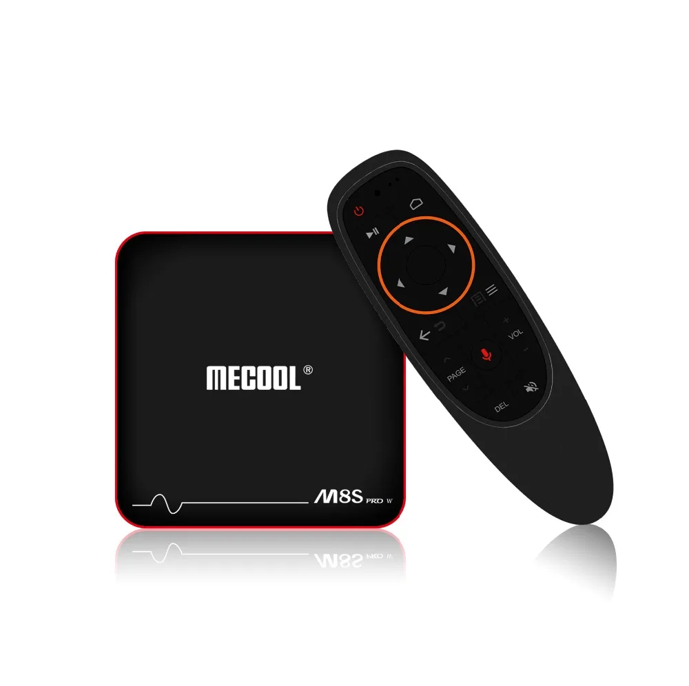 ТВ-приставка Mecool M8S PRO W с голосовым управлением Android 7 1 Amlogic S905W 2 ГБ/16 ГБ медиаплеер