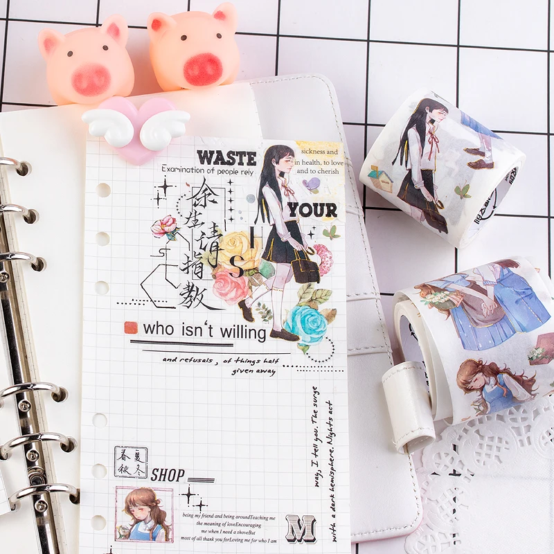 45 мм * 3 м милые чернила для горячего тиснения|Офисный скотч| |