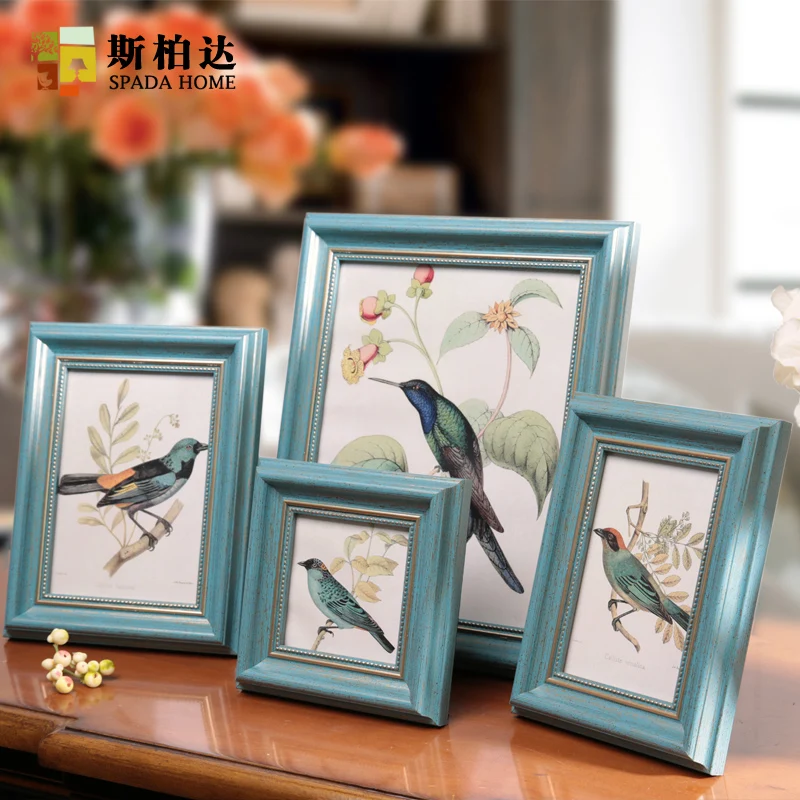 Романтическая Свадебная подарочная фоторамка 4 цвета винтажная фоторамки