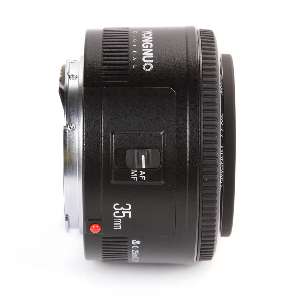 YN35mm F2.0 Автоматический/ручной фокус широкоугольный объектив для Canon 500D 600D 650D 700D 5D 7D Mark II