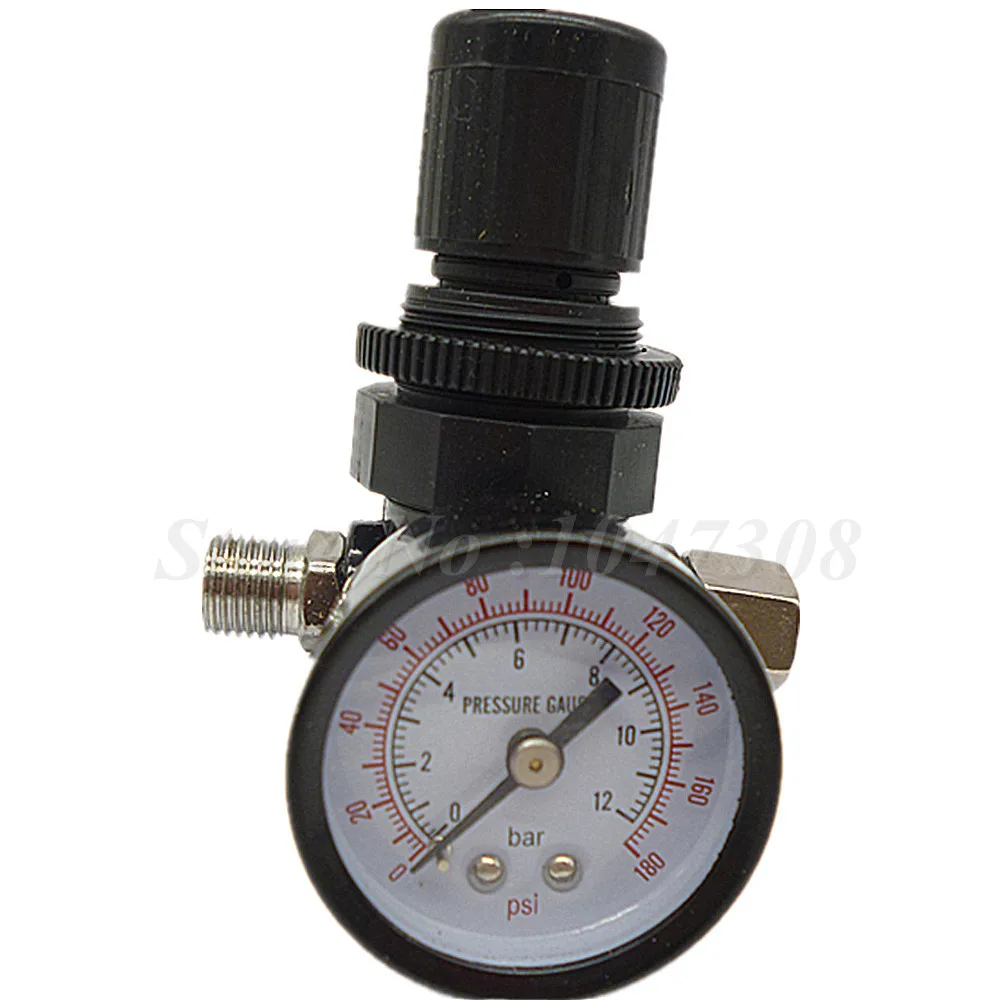 0-12bar 0-180psi Air Давление регулятор Управление Клапан Пистолеты-распылители