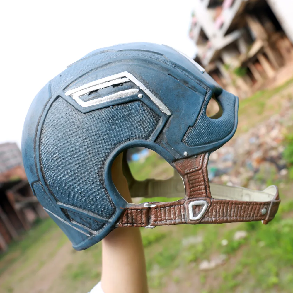 Капитан американские маски костюм для косплея из латекса Хэллоуина|latex superhero mask|superhero movie propstoys toys |