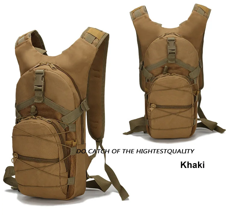 Khaki 18л, тактический рюкзак, 800D, Оксфорд, военный, походный, велосипедный, рюкзаки, для спорта на открытом воздухе, велоспорта, альпинизма, кемпинга, сумка, армейская сумка - Цвет: Khaki