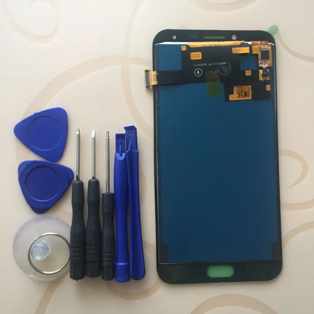 Регулируемая яркость для Samsung Galaxy J4 J400 SM J400F J400H J400G/DS сенсорный экран ЖК дисплей в