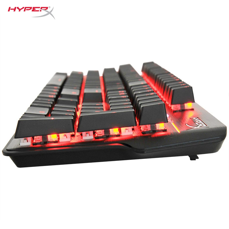 KINGSTON HyperX Mars механическая клавиатура RGB Gaming Keyboard Pulsefire FPS профессиональный игровой