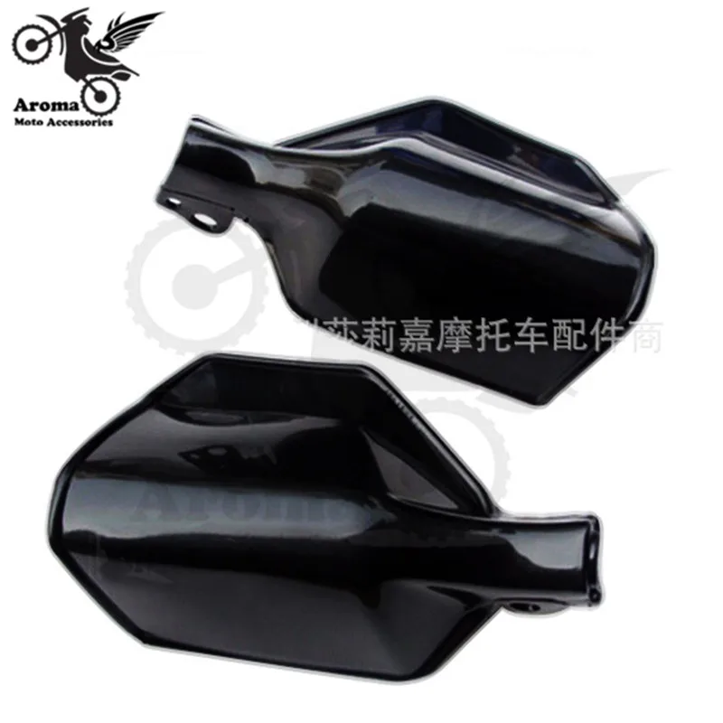 Черный Moto rbike аксессуары универсальные moto rbike защита moto rcycle защита рук для kawasaki honda suzuki benelli yamaha handguard moto - Цвет: Черный