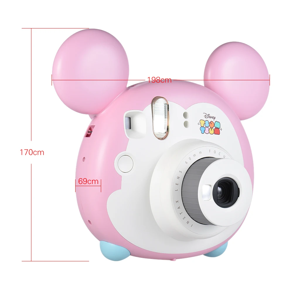 Fujifilm Instax Mini TSUM мгновенная пленка камера+ 10 листовая пленка крупным планом объектив ремень авто замер зеркало для селфи Рождественский подарок
