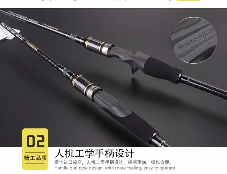 Lurekiller Cross Carbon Fuji K Guide медленная отжимная Удочка 2,0 м 20kgs Pe 2-4 вес приманки 100-300 г Спиннинг/Литье удочка