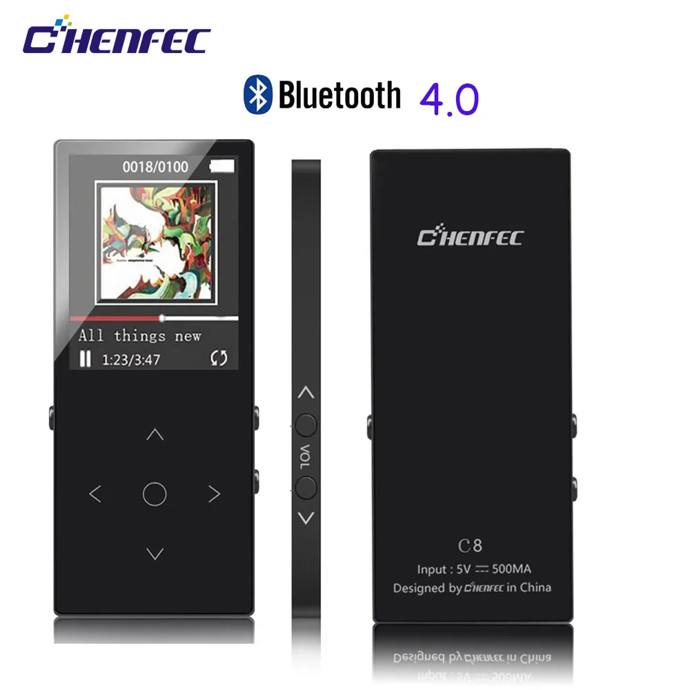Hi-Fi mp3 плеер mp3 плеер все металлические разветвитель поддерживает запись, Bluetooth, фронтальная камера, Wi-до 128 ГБ TF карта Музыка